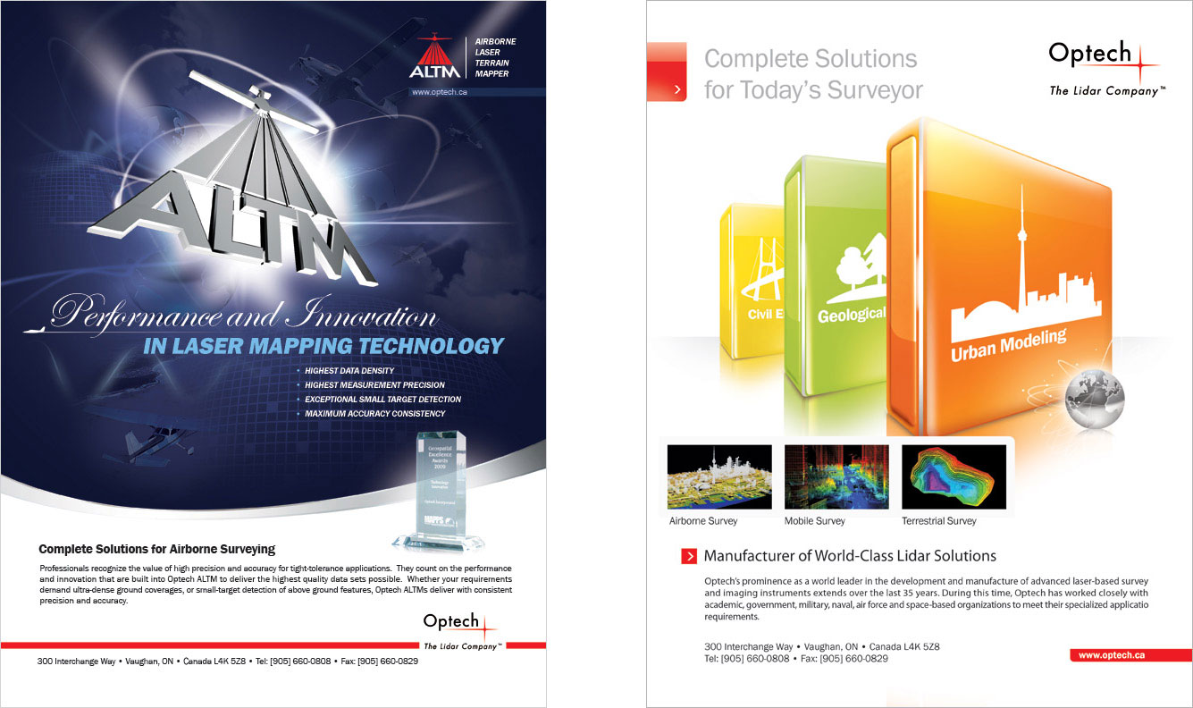 Magazine Ads for ALTM