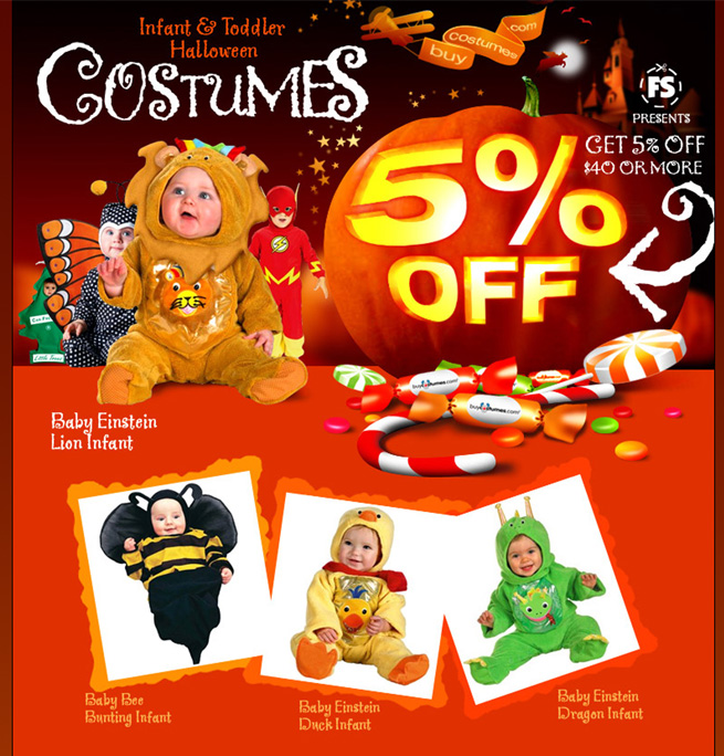 Landing page for BuyCostumes.com