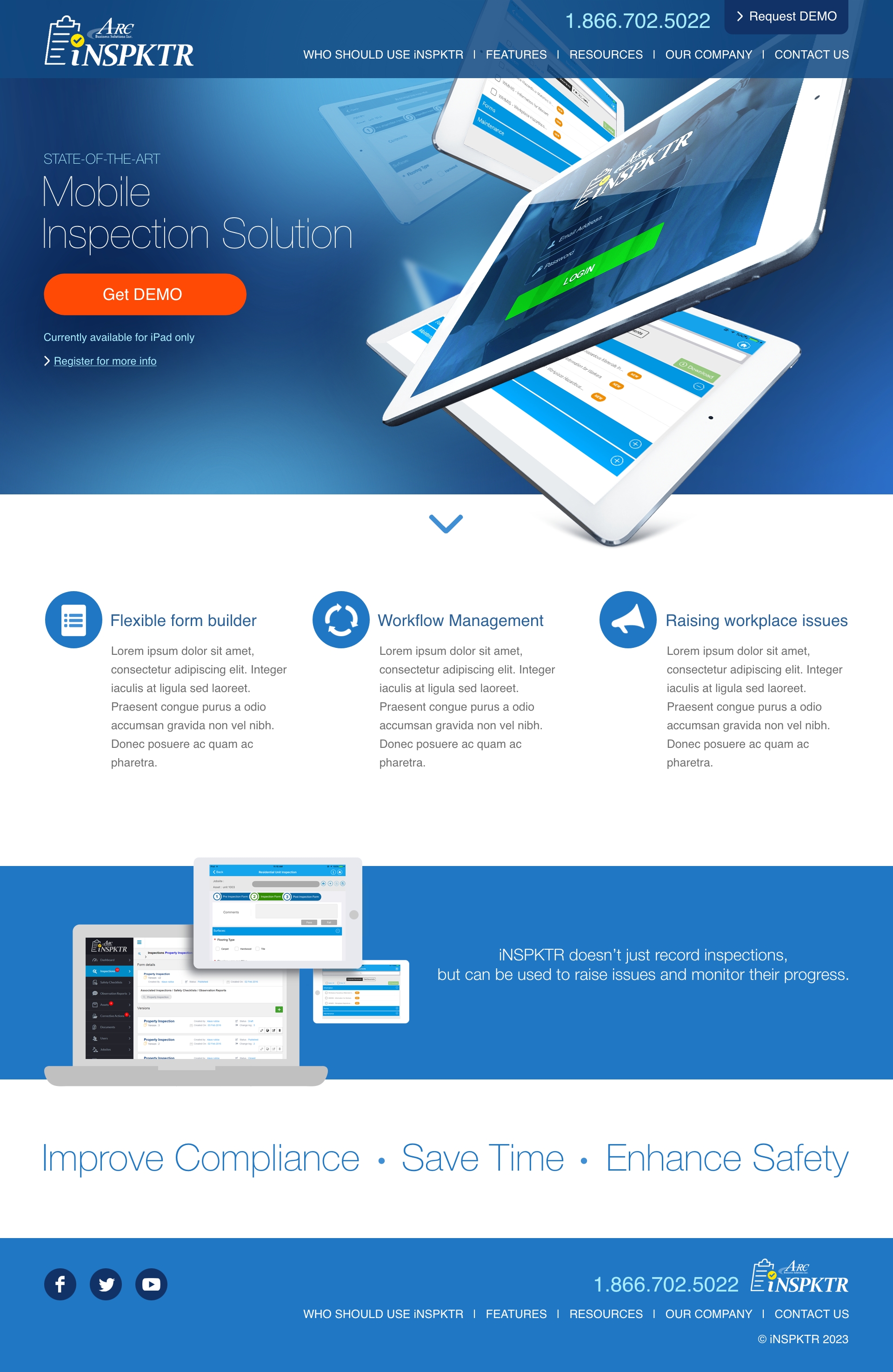 Website for iNSPKTR