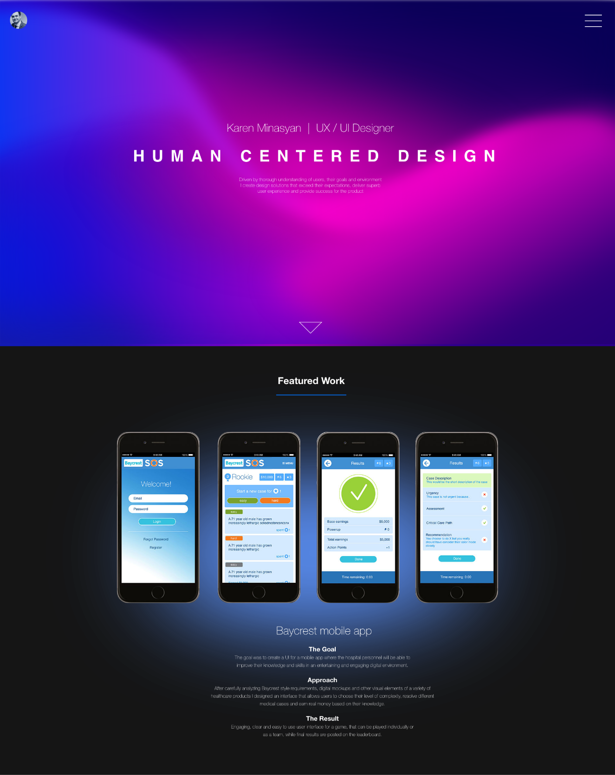 Portfolio website