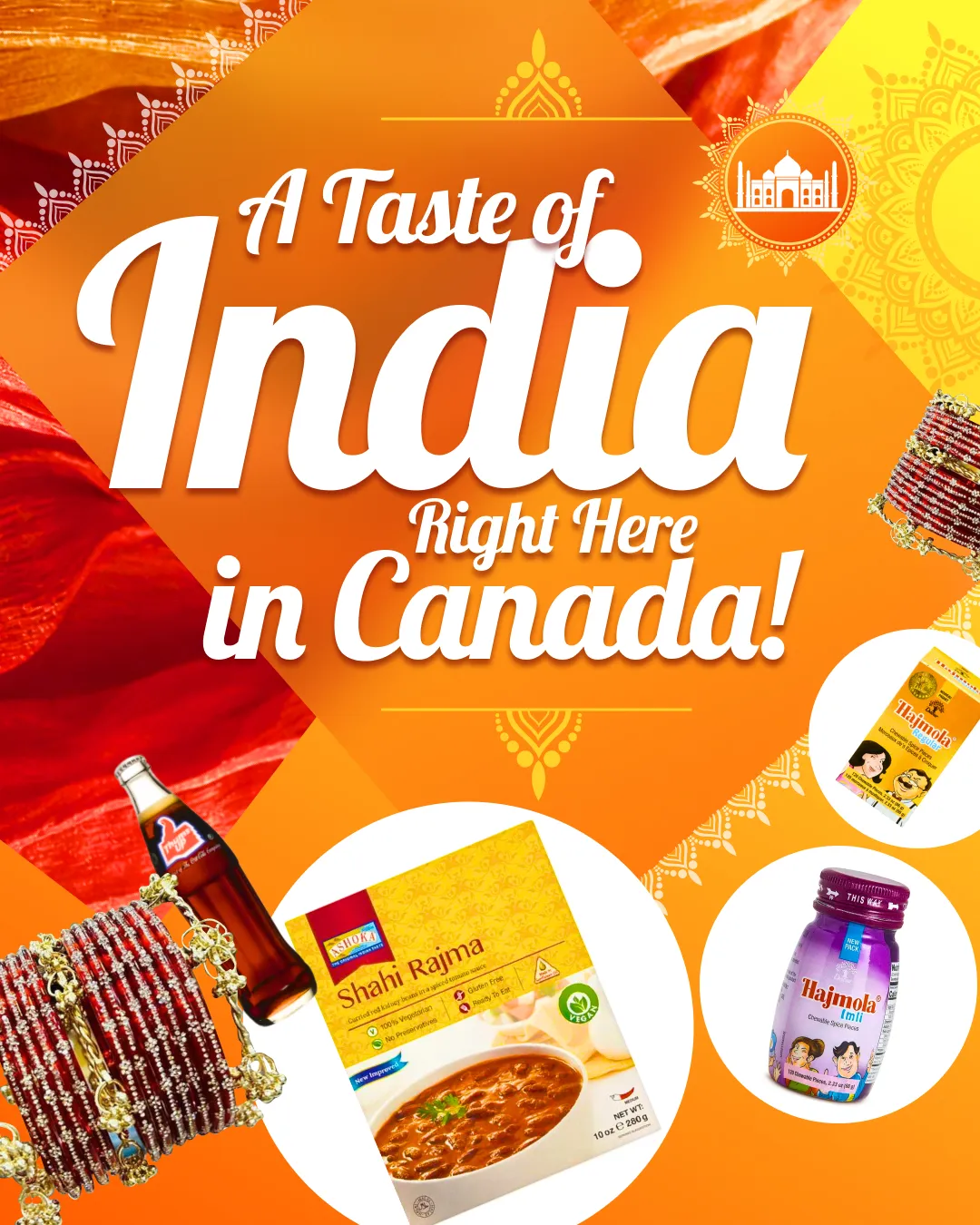Images for social media - Indian products in Canada