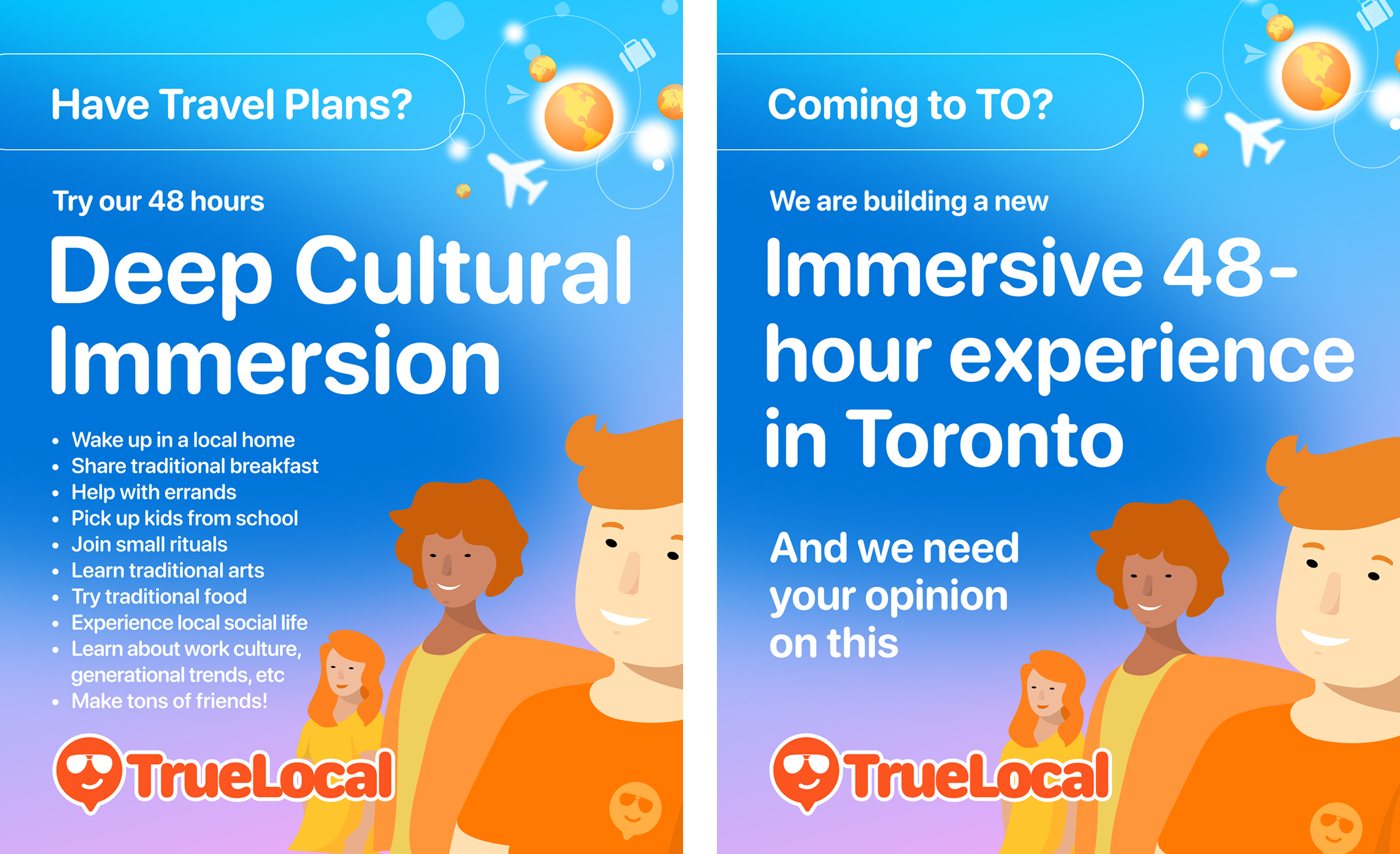 Social media Ads for True Local