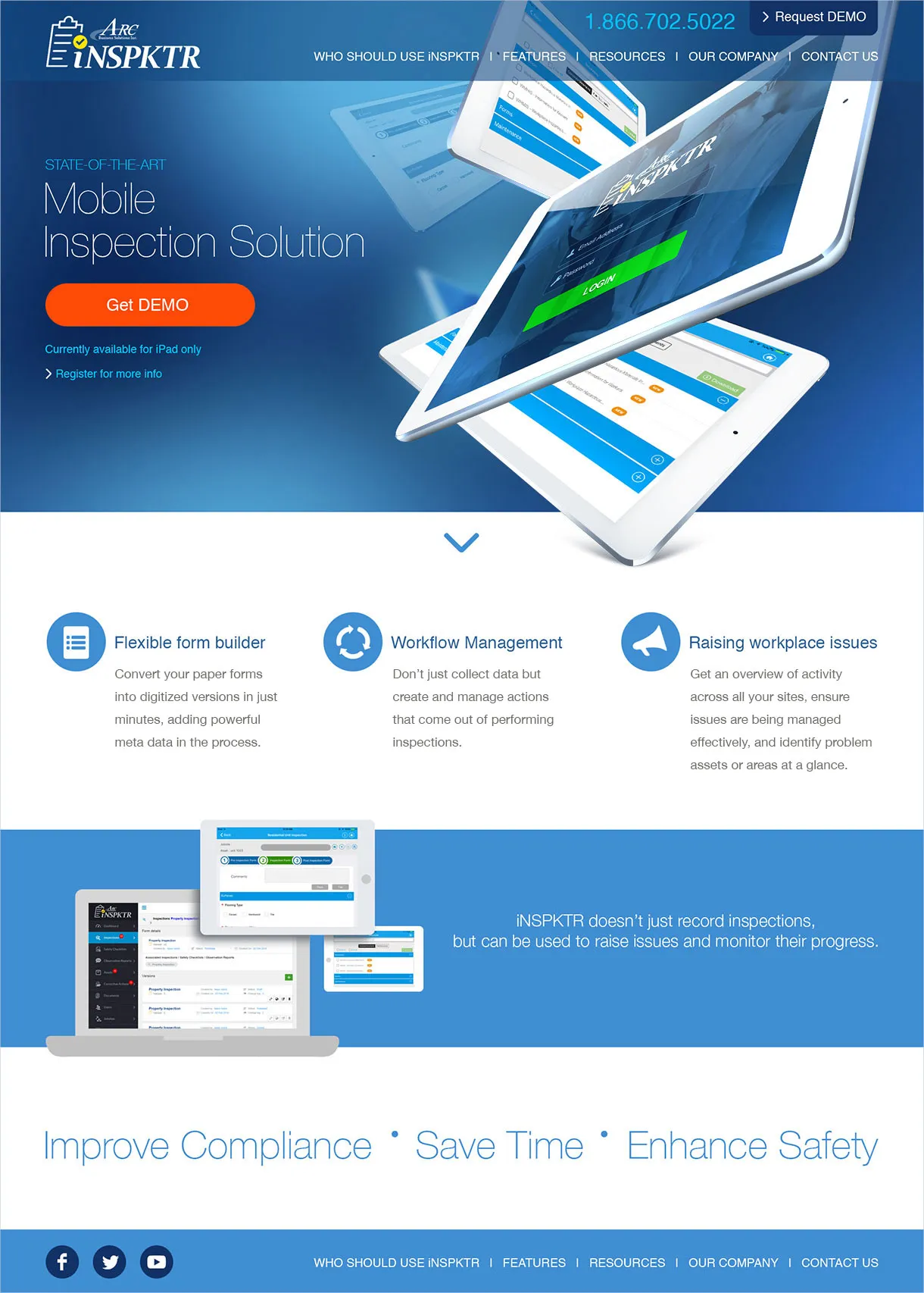 Website for iNSPKTR